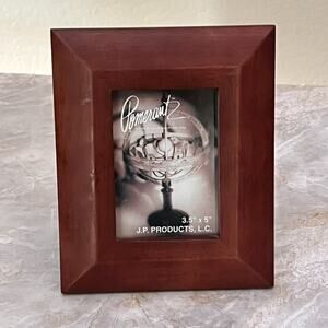 Pomerantz Wood Grain Photo Frame 3.5 x 5" Portrait Free Standing
